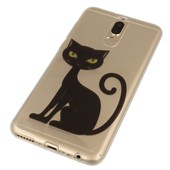 Pokrowiec etui silikonowe wzr Czarny Kot do APPLE iPhone 6