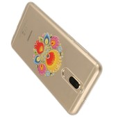 Pokrowiec etui silikonowe wzór Folk Kwiaty Xiaomi Redmi Note 4X / 3