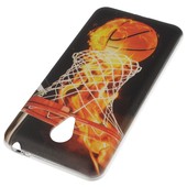 Pokrowiec etui silikonowe back case sport Koszykówka Meizu M2 Note / 2