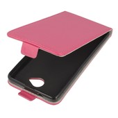 etui z klapk� z klapk� na magnes Prestige Slim Flexi r�owy do Microsoft Lumia 650