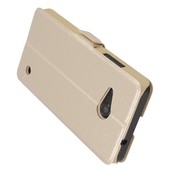 Pokrowiec etui Flip View złote Microsoft Lumia 550 / 6