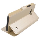 Pokrowiec etui Flip View złote Microsoft Lumia 550 / 9