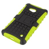 Pokrowiec etui pancerne Hybrid Case zielony do Microsoft Lumia 640 Dual SIM