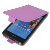 etui z klapk� z klapk� na magnes Prestige Slim Flexi fioletowy do Microsoft Lumia 950