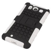 etui na ty� etui pancerne Hybrid Case bia�y do Microsoft Lumia 950