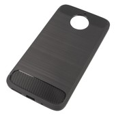 etui na ty� etui pancerne Karbon Case czarne do MOTOROLA Moto G5S Plus