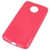 etui prze�roczyste silikonowe etui BACK CASE r�owe do MOTOROLA Moto G5S