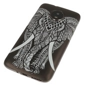 Pokrowiec etui silikonowe wz�r Etno S�o� do MOTOROLA Moto G5S