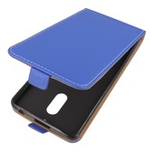 Pokrowiec z klapk� na magnes Prestige Slim Flexi niebieski do NOKIA 6