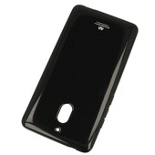Pokrowiec etui silikonowe Mercury JELLY CASE czarne NOKIA 2.1 / 2