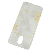 Pokrowiec etui silikonowe wzór Marmur NOKIA 3.1 / 2