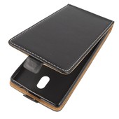 etui z klapk� z klapk� na magnes Prestige Slim Flexi czarny do NOKIA 3