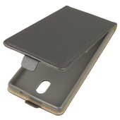 etui pozosta�e z klapk� na magnes Prestige Slim Flexi grafitowy do NOKIA 3