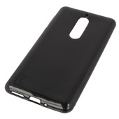 etui na ty� silikonowe etui BACK CASE czarne do NOKIA 5