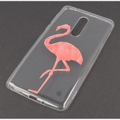 etui z nadrukiem etui silikonowe wz�r Flaming do NOKIA 5