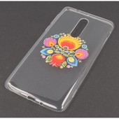 etui z nadrukiem etui silikonowe wz�r Folk Kwiaty do NOKIA 5