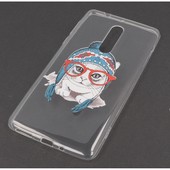 etui z nadrukiem etui silikonowe wz�r Kotek w czapce do NOKIA 5