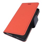 etui z klapk� etui z klapk� na magnes Fancy Case czerwono-granatowe do NOKIA 6