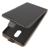 etui z klapk� z klapk� na magnes Prestige Slim Flexi czarny do NOKIA 6