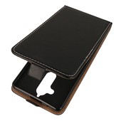 etui z klapk� z klapk� na magnes Prestige Slim Flexi czarny do NOKIA 7 Plus