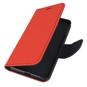etui z klapk� etui z klapk� na magnes Fancy Case czerwono-granatowe do NOKIA 9