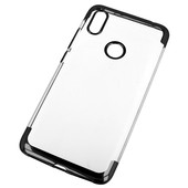 Pokrowiec etui silikonowe z ramk� Elegance czarne do Xiaomi Redmi S2