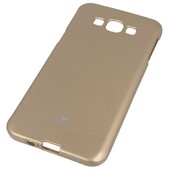 Pokrowiec etui silikonowe Mercury JELLY CASE złote SAMSUNG Galaxy A8