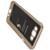Pokrowiec etui silikonowe Mercury JELLY CASE złote SAMSUNG Galaxy A8 / 6