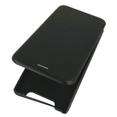Pokrowiec z klapk Flexi Vennus Elegance czarne do SAMSUNG Galaxy A80