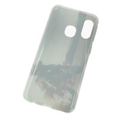 Pokrowiec etui silikonowe wzór Motocyklista OnePlus 7 Pro / 3