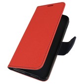 etui magnetyczne etui z klapk� na magnes Fancy Case czerwono-granatowe do SAMSUNG Galaxy A6+ 2018