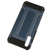 Pokrowiec etui pancerne Armor Case granatowe SAMSUNG Galaxy A70 / 3