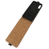 Pokrowiec z klapką na magnes Prestige Slim Flexi czarny SAMSUNG Galaxy A70 / 3