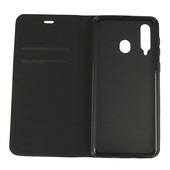 Pokrowiec etui Portfel Prestige Book czarne SAMSUNG Galaxy A8s / 4