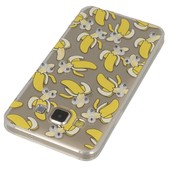 Pokrowiec etui żelowe Ruchome Oczka Banany SAMSUNG Galaxy A3 / 2