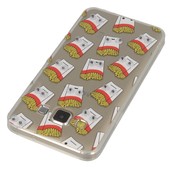 Pokrowiec etui żelowe Ruchome Oczka Frytki SAMSUNG Galaxy A3 / 2