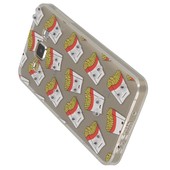 Pokrowiec etui żelowe Ruchome Oczka Frytki SAMSUNG Galaxy A3 / 5