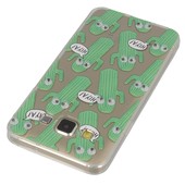 Pokrowiec etui żelowe Ruchome Oczka Kaktusy SAMSUNG Galaxy A3 / 2