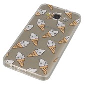 Pokrowiec etui żelowe Ruchome Oczka Lody SAMSUNG Galaxy A3
