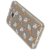 Pokrowiec etui żelowe Ruchome Oczka Lody SAMSUNG Galaxy A3 / 4