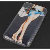 Pokrowiec etui żelowe Diamentowa Dama do APPLE iPhone 5