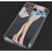 Pokrowiec etui elowe Diamentowa Dama do APPLE iPhone 5