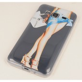 Pokrowiec etui żelowe Diamentowa Dama APPLE iPhone 5 / 2