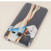 Pokrowiec etui żelowe Diamentowa Dama APPLE iPhone 5 / 3