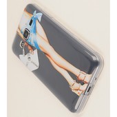 Pokrowiec etui żelowe Diamentowa Dama APPLE iPhone 5 / 6