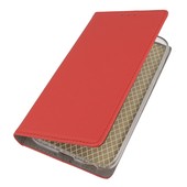 Pokrowiec etui z klapk Magnet Book czerwone do SAMSUNG Galaxy J3 (2017)