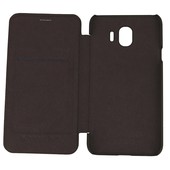 Pokrowiec etui skórzane NILLKIN Qin czarne SAMSUNG Galaxy J4 / 3