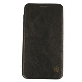 Pokrowiec etui skórzane NILLKIN Qin czarne SAMSUNG Galaxy J4 / 4