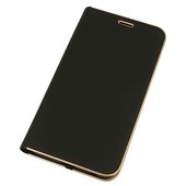 Pokrowiec etui Portfelowe z ramką Vennus Book czarne SAMSUNG Galaxy J4 / 5