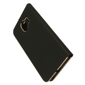 Pokrowiec etui Portfelowe z ramką Vennus Book czarne SAMSUNG Galaxy J4 / 6